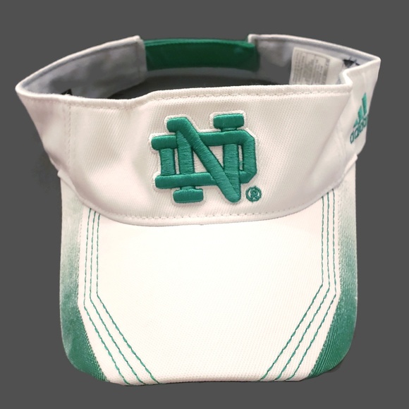 notre dame visor cap